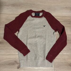 American Eagle waffle long sleeved shirt